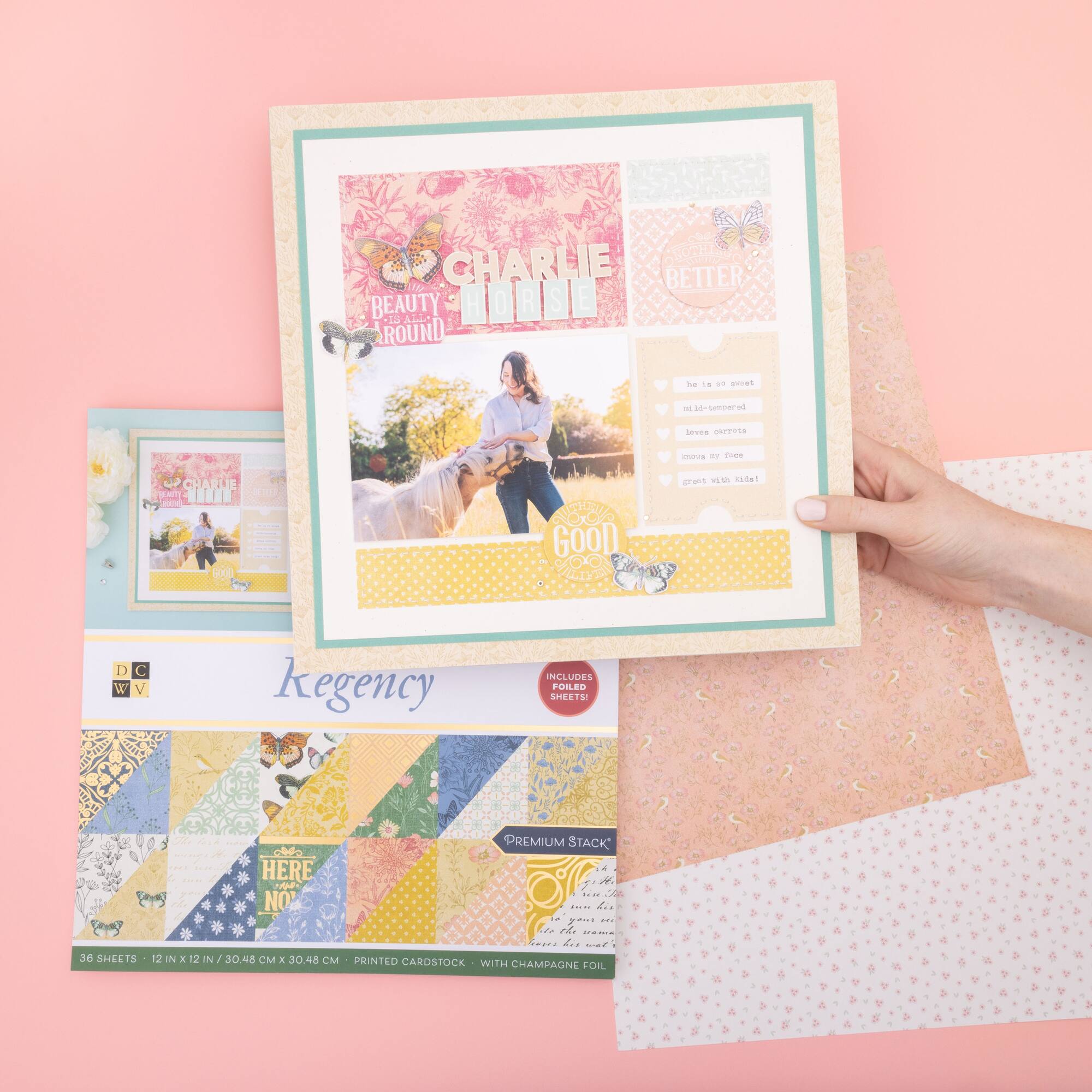 DCWV® 12" x 12" Premium Paper Regency, 36 Sheets